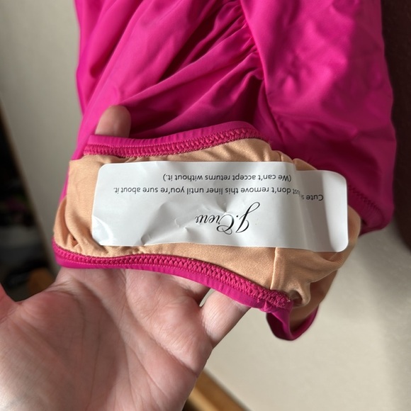 J. Crew Ruched V-Neck One-Piece - Picture 5 of 8